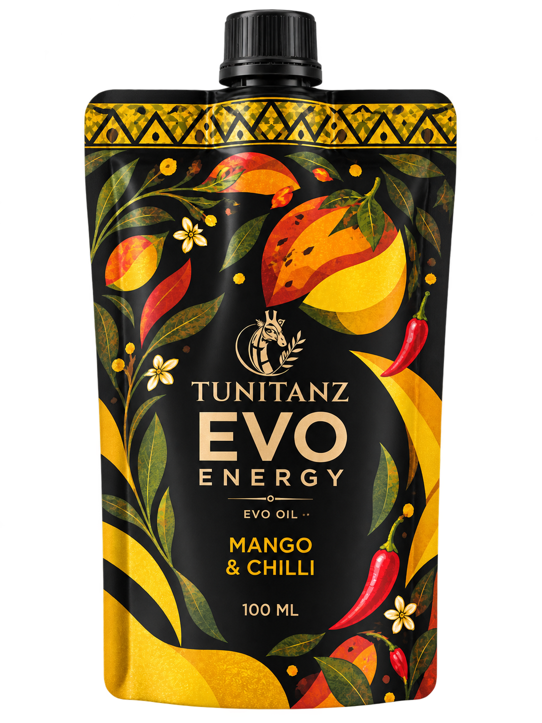 Pouch richiudibile TuniTanz EVO Energy Mango & Chilli da 100 ml
